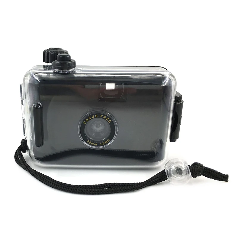 1Pc Portable Underwater Waterproof Mini Camera Film Camera 35mm Film Accessories Parts for Photography Travel Holiday Activities