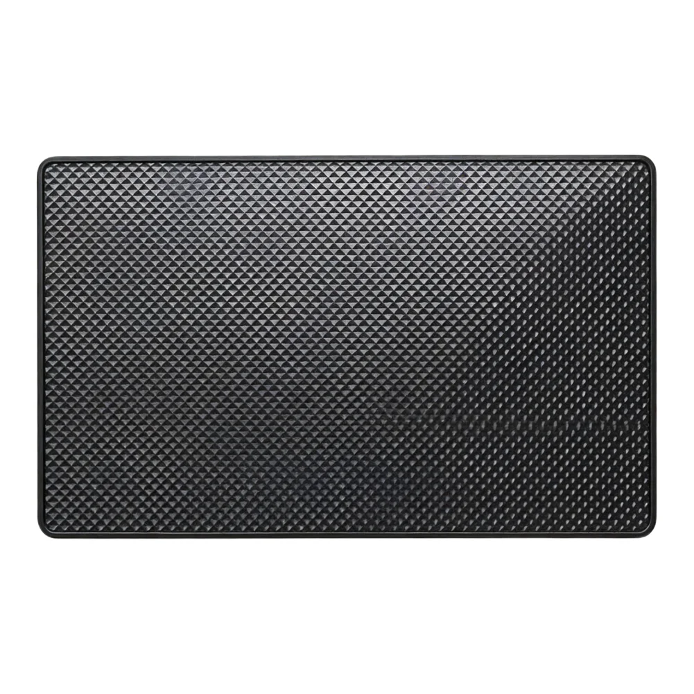 Silicone Dashboard Catcher Mat for Cars Enabling Controlled Placement of Everyday Essentials on Front Dashboard Areas