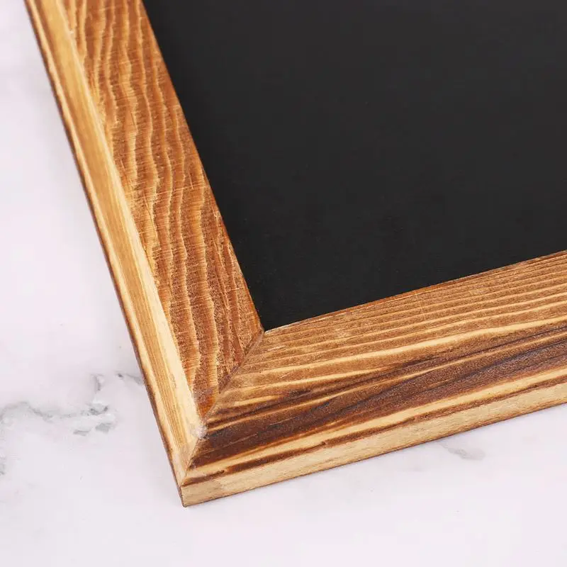 Hình Chữ Nhật Gỗ Thông Báo Bảng Đen Bảng Viết Phấn Wordpad Ký Trẻ Bảng Viết Văn Phòng Đồ Dùng Học Tập