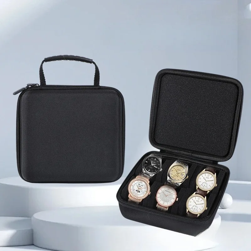 

Роскошная коробка для часов, дорожная упаковка, коробки для часов, портативное хранилище для часов, держатель для дисплея, органайзер, аксессуары, принадлежности для часов