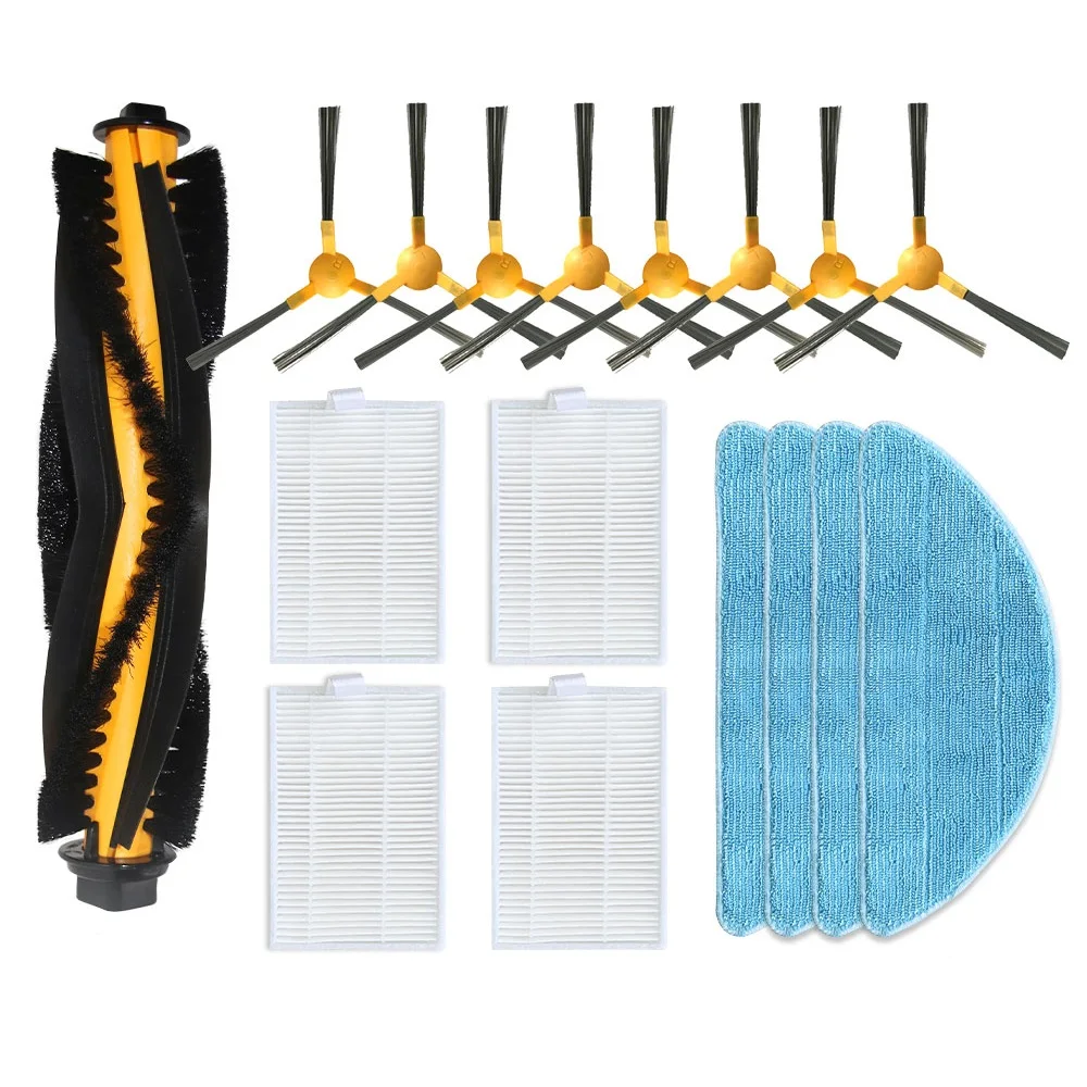 Cepillo lateral para aspiradora Kabum Smart 700/500, filtro HEPA para polvo, piezas de aspiradora robótica, accesorios para trapos de fregona