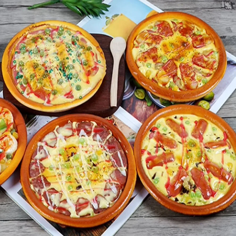 

simulated food pizza display props bakery dessert cake house shop store table decoration artificial fake simulation pizza model