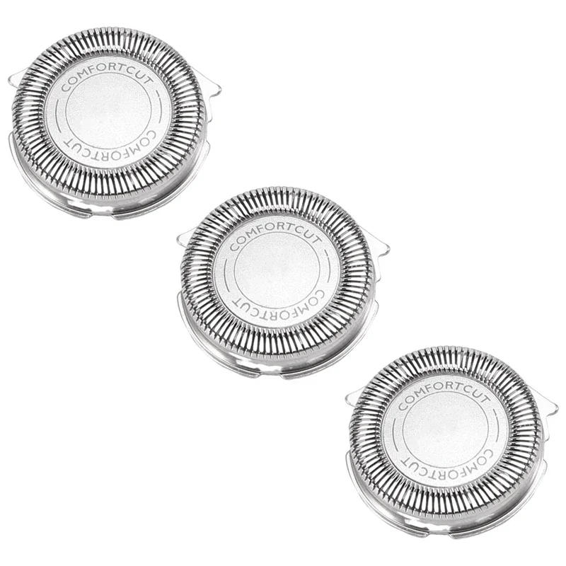 3 cabezales de repuesto SH30/50/52 para afeitadoras eléctricas Philips Series 1000, 2000, 3000, 5000