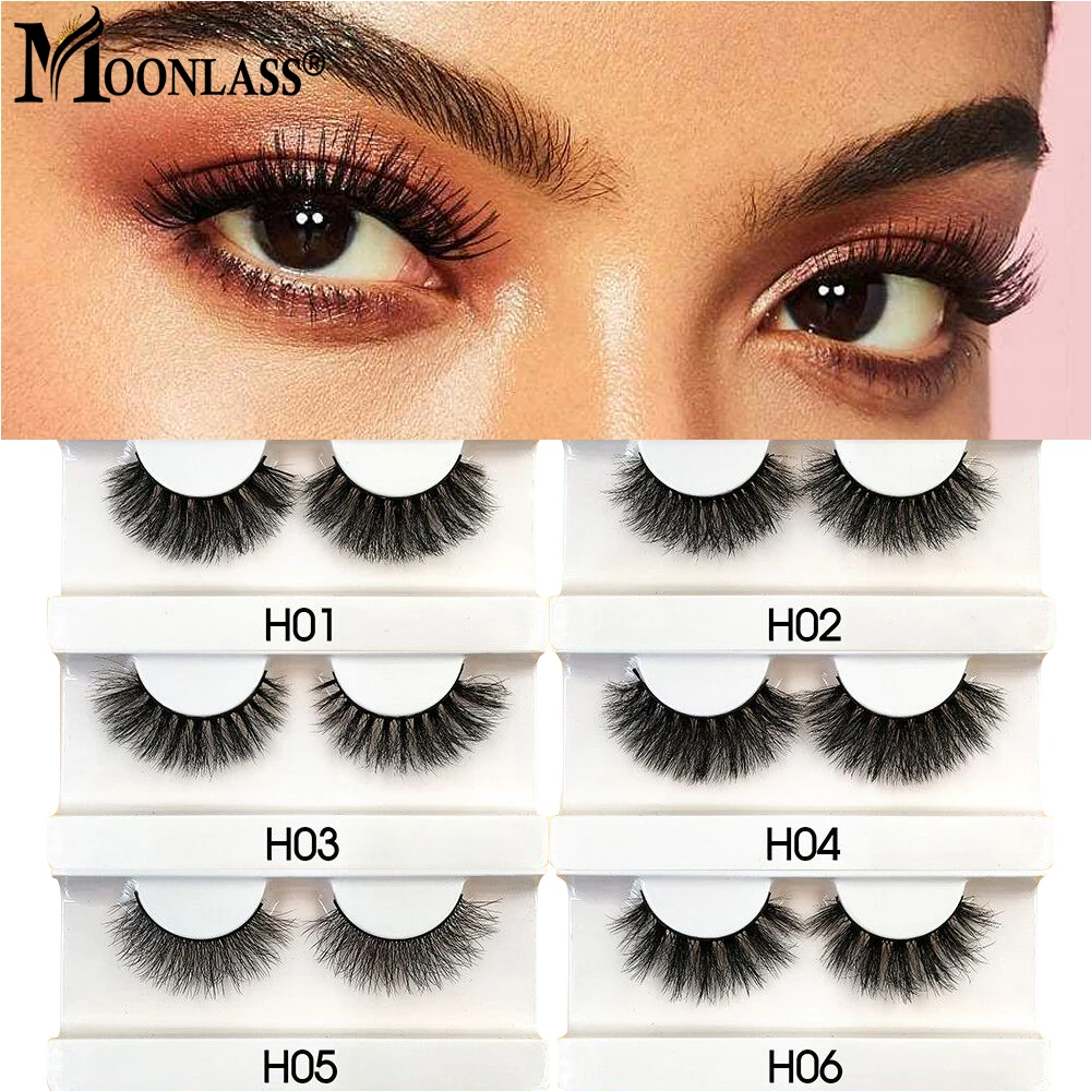 

Beauty 50/80/100 Pairs 16 Styles 10-18mm Short Natural Mink Lashes Wholesale Fluffy Handmade Hot Sale False Eyelashes For Makeup