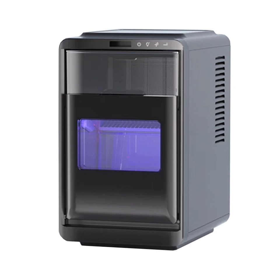 HZB25Y Commercial and Home Use Crescent Ice Maker  Automatic Solid Ice Machine