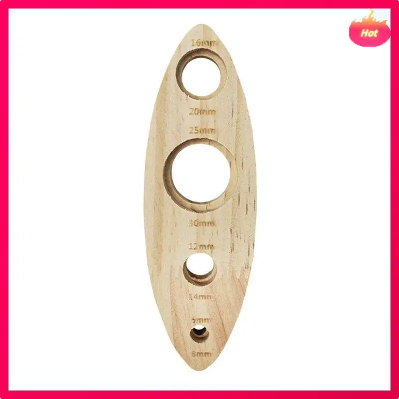 ABYP Safety Eye Tool Деревянный безопасный инструмент для вставки глаз для крепления безопасных глаз и шайб