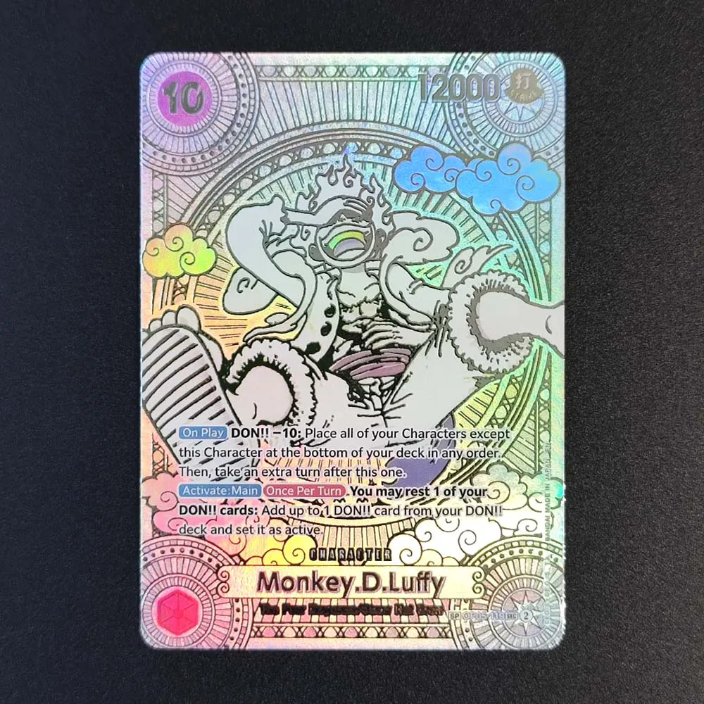การ์ดสะสมอนิเมะวันพีซ ปี 2025 ลูฟี่ ชังค์ส โกล.ดี.โรเจอร์ มาร์แชล.ดี.ทีช การ์ดเกมคลาสสิก ของขวัญ