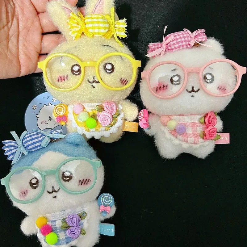 

MINISO Chiikawa Usagi Hachiware конфеты подарочный кулон выпуск карты очки нагрудник съемный мультфильм Kawaii аниме рюкзак кулон