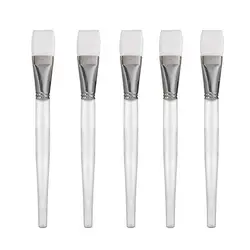 5pcs Crystal Handle Facial Mask Brush Professional Makeup Brushes Applying Facial Mask Eye Mask DIY Skin Care Applicator