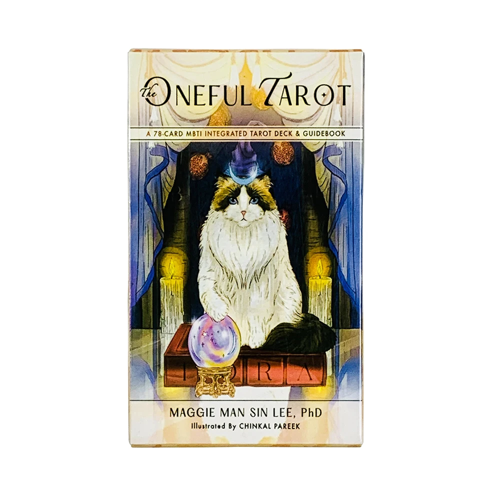 New Tarot The Neful Tarot A 78-Cards English Version Of The Predictive Divination Card Board Game,Casual Party Game Cards