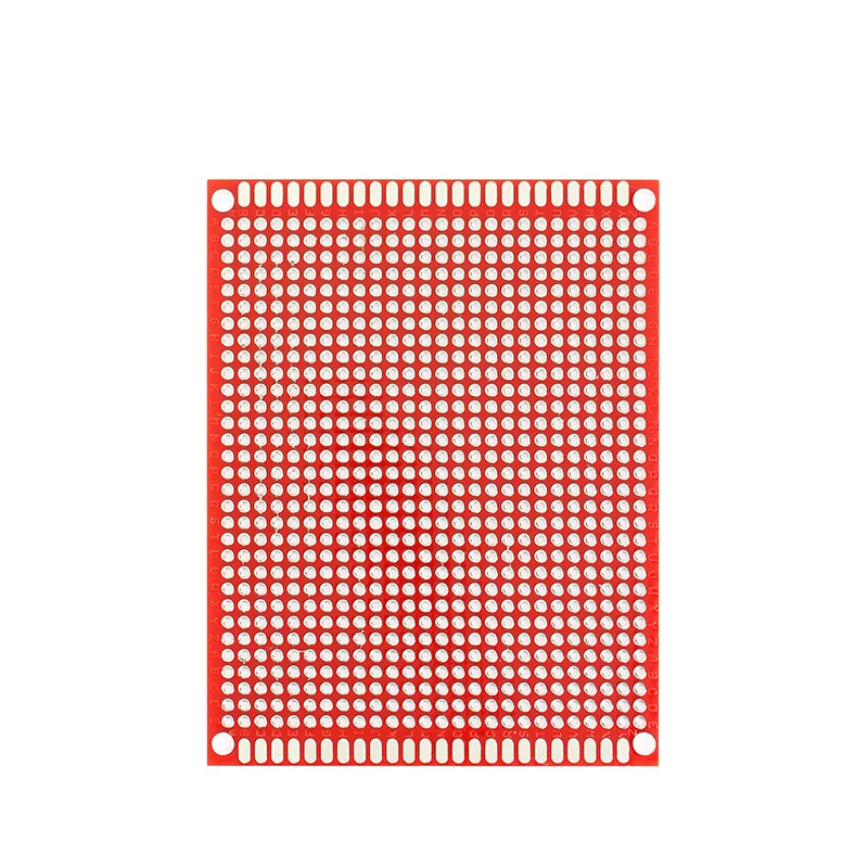 5 PÇS/LOTE 7x9cm PCB Placa De Ensaio placa de Dupla face Vermelho Diy Universal Printed Circuit Board 7*9cm Para Arduino