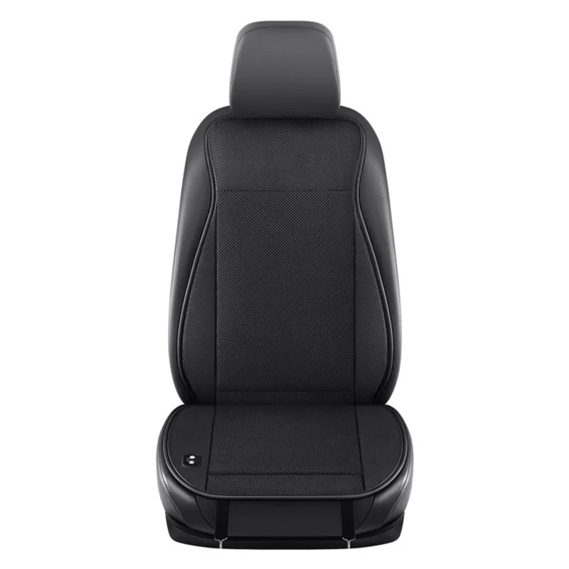 

12V Cooling Seat Cushion – Summer Breathable Ventilated Seat Cover with Built-in Fans, Black Color, Suitable for Cars & SUVs, I