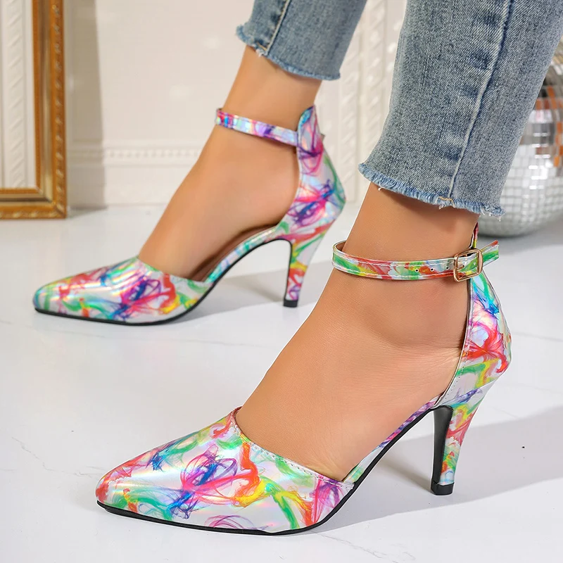 Women High Heels Sandals 2024 New Summer High Heels Women Party Plus Size Shoes for Women Fashion Sexy Designer Luxury Sandals