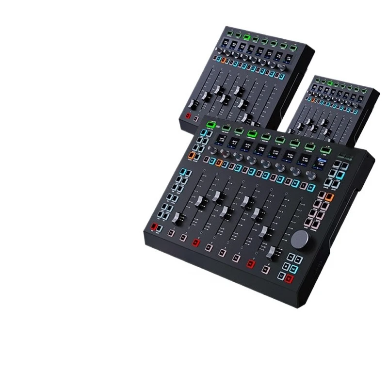Tactile Electric Fader Eight Channel Arranger Mixing Control Mixer MIDI Controller