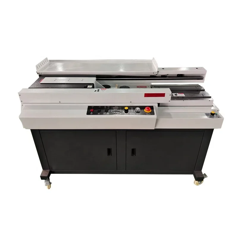 Q50 Full Automatic A3 A4 Paper Thermal Hot Melt Glue Binding Machine Notebook Perfect Binder