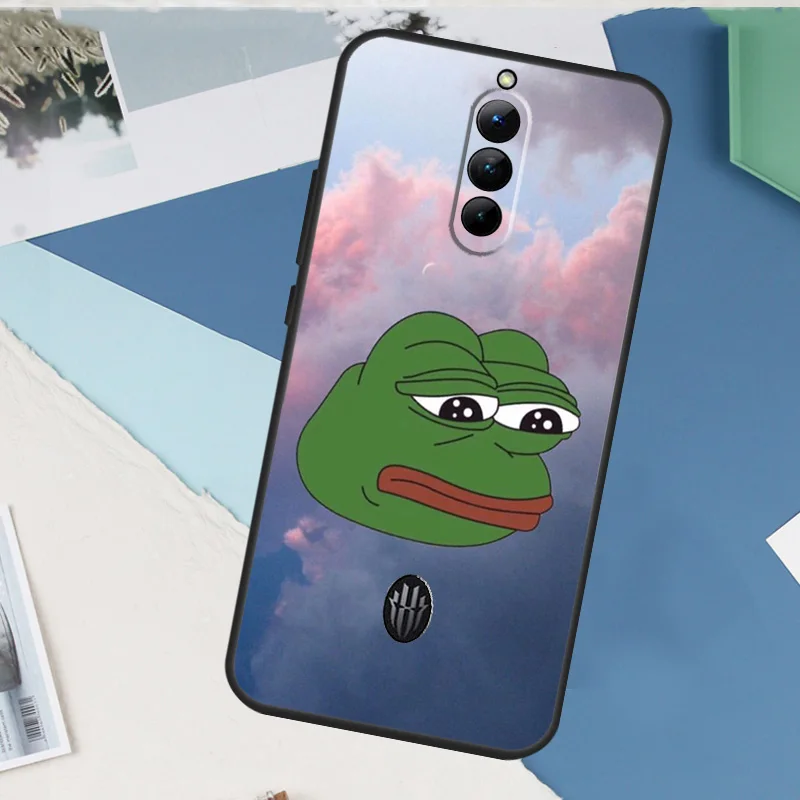 Sad Frog pepe meme Case For ZTE Nubia Red Magic 8S Pro 8 Pro Plus 7S 7 Pro 6 6S 6R 5G 5S Cover Shell Fundas