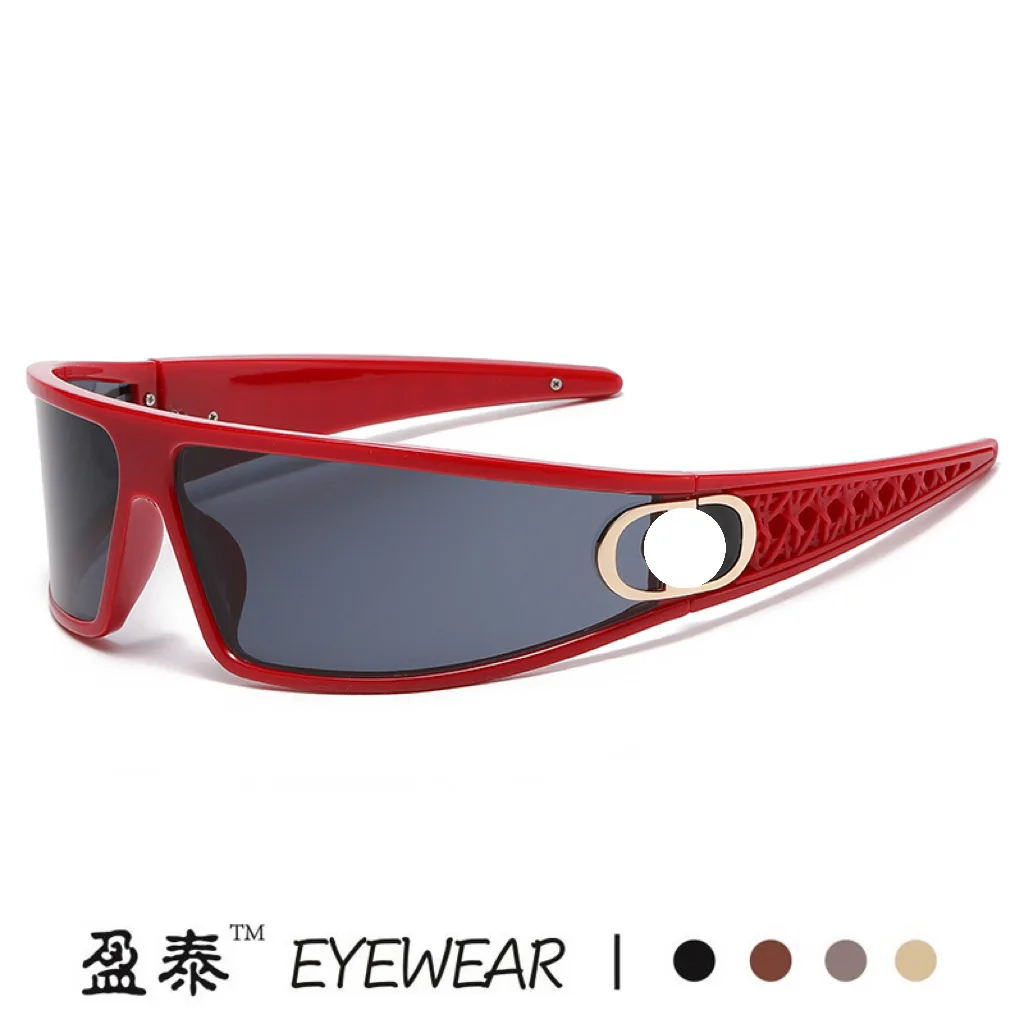 Women's new D headband sunglasses, Internet celebrity fashion photo-styling sunglasses, UV protection, with gift box - view 3