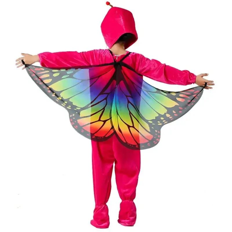 

Новый детский карнавальный костюм Pantomime Caterpillar с бабочкой для мальчиков и девочек, костюмы Caterpillar Into Butterfly, 2025