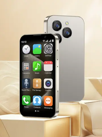 SOYES XS18 Pro 3,0 "Mini Smartphone 2GB RAM 16GB ROM reconocimiento Facial Android9.0 Dual SIM en espera 1000mAh 3G teléfono de red