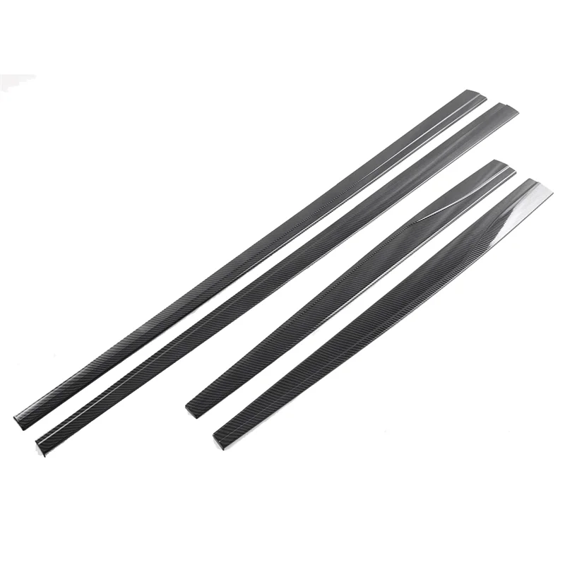 

4PCS Exterior Outer Door Bottom Trim Carbon Fiber Color For BYD Seal / BYD ATTO 4-A61E