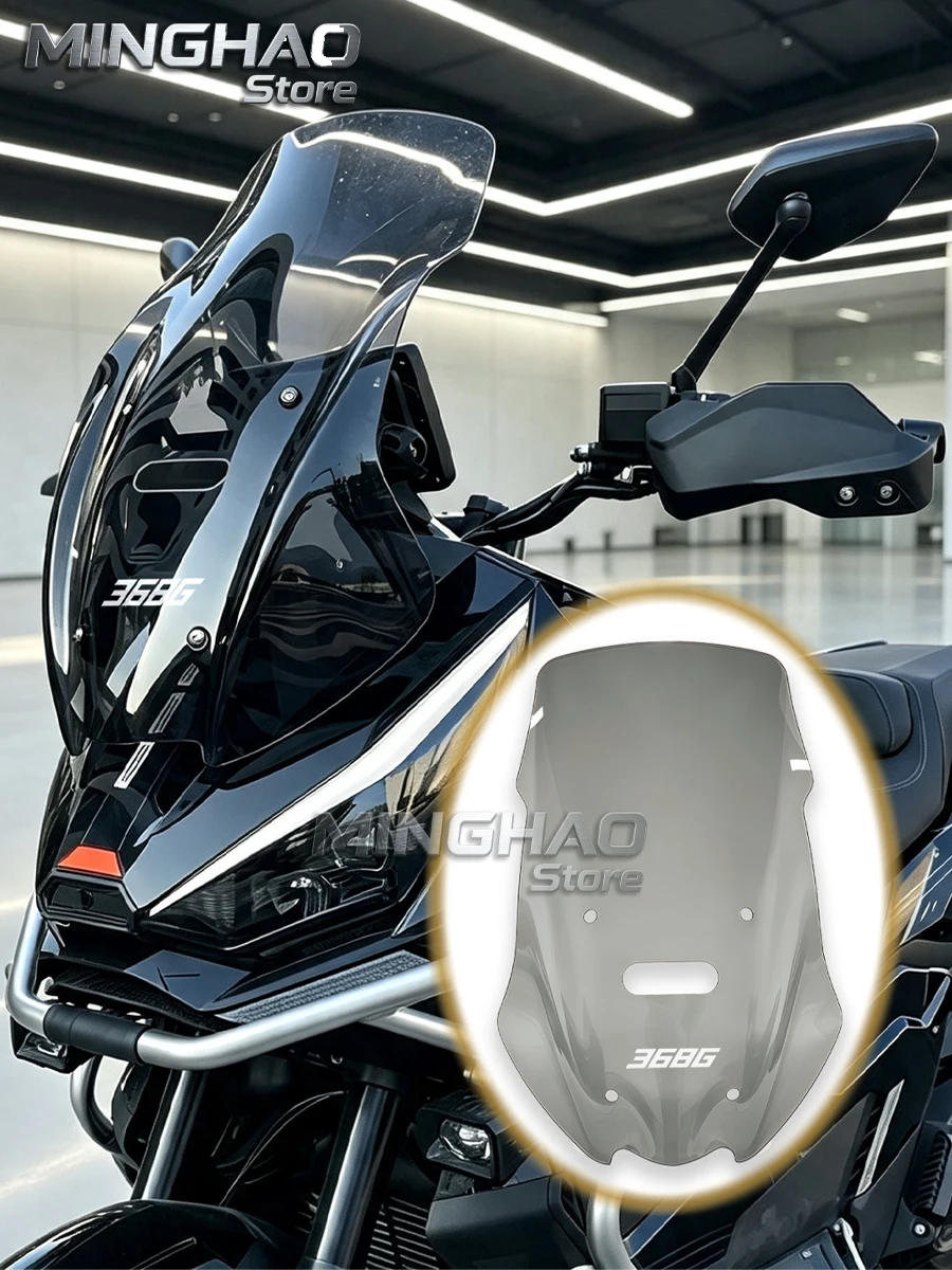 Nowa osłona przeciwwiatrowa motocykla, deflektor wiatru, osłona ochronna do ZONTES 368G 368-G, akcesoria do modyfikacji szyby motocyklowej — 2