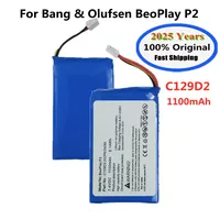2025 Years C129D2 For B&O Bang & Olufsen BeoPlay P2 Speaker Battery 1000mAh High Capacity Replacement Batteries