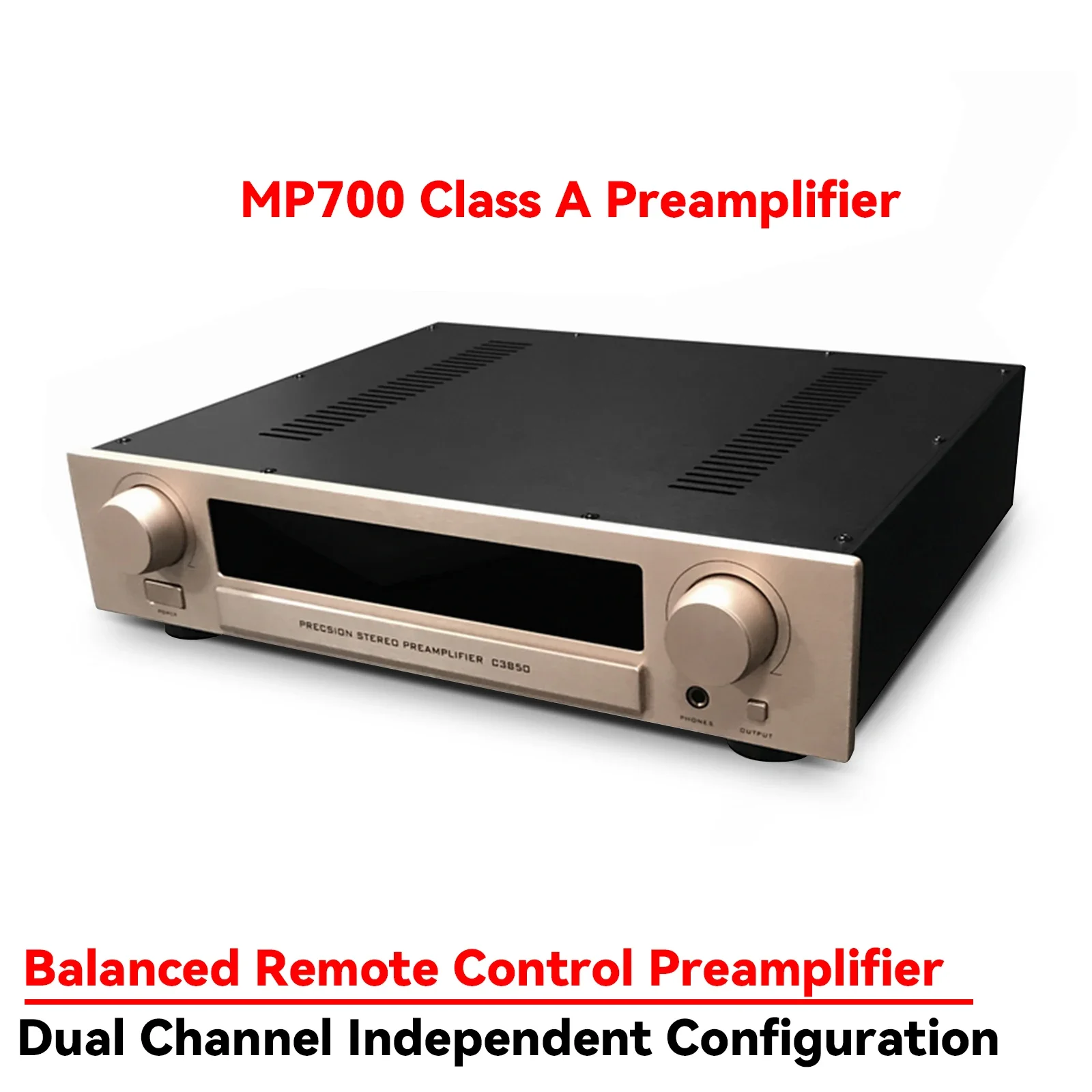 AMXEKR Reference Accuphase C3850 Preamplifier Class A Fully Balanced High End Home Audio Sound Amplifier with Remote Control