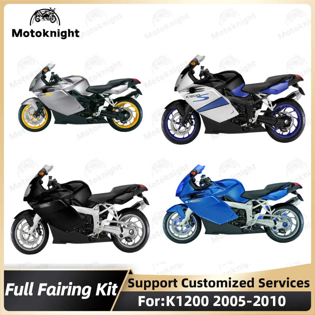 Fit For 2005 - 2008 K1200S Motorcycle Accessories ABS Fairing Bodywork Panel Kit Set K1200 S 2006 2007 05 06 07 fairings fit