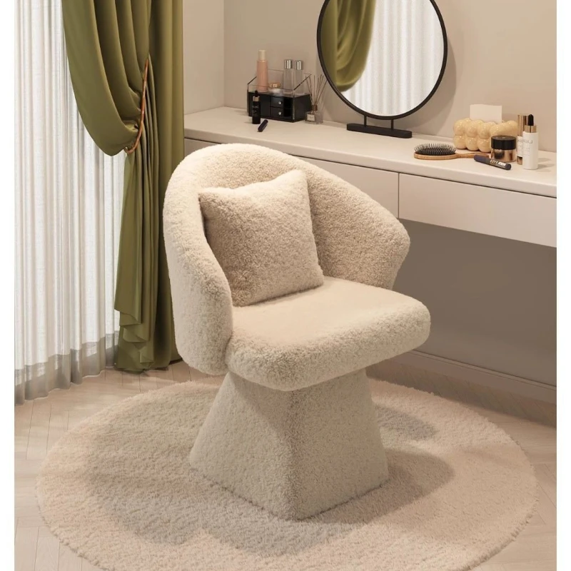 Light Luxury Dressing Room,bedroom Dressing Table, Rotating Dining Chair, Stool, High-end Makeup Designer,French Dressing Stool