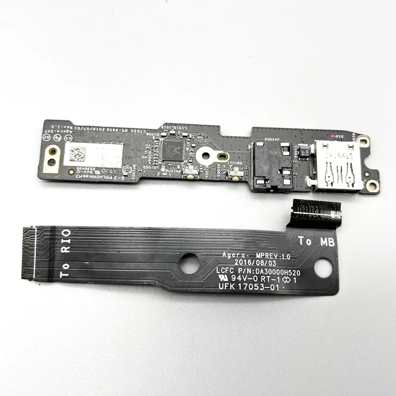 New Original for Lenovo Yoga 910 pro 910-13ikk laptop USB audio board cyg50 NS-A902 da30000h520 da30000h530 high quality