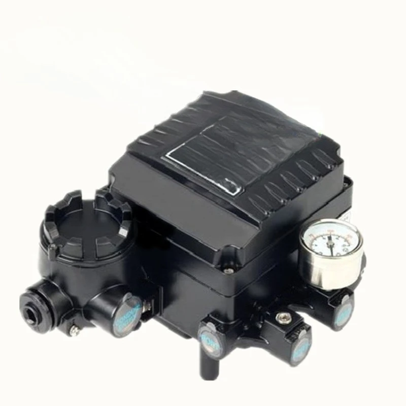 Valve positioner, solenoid valve precision