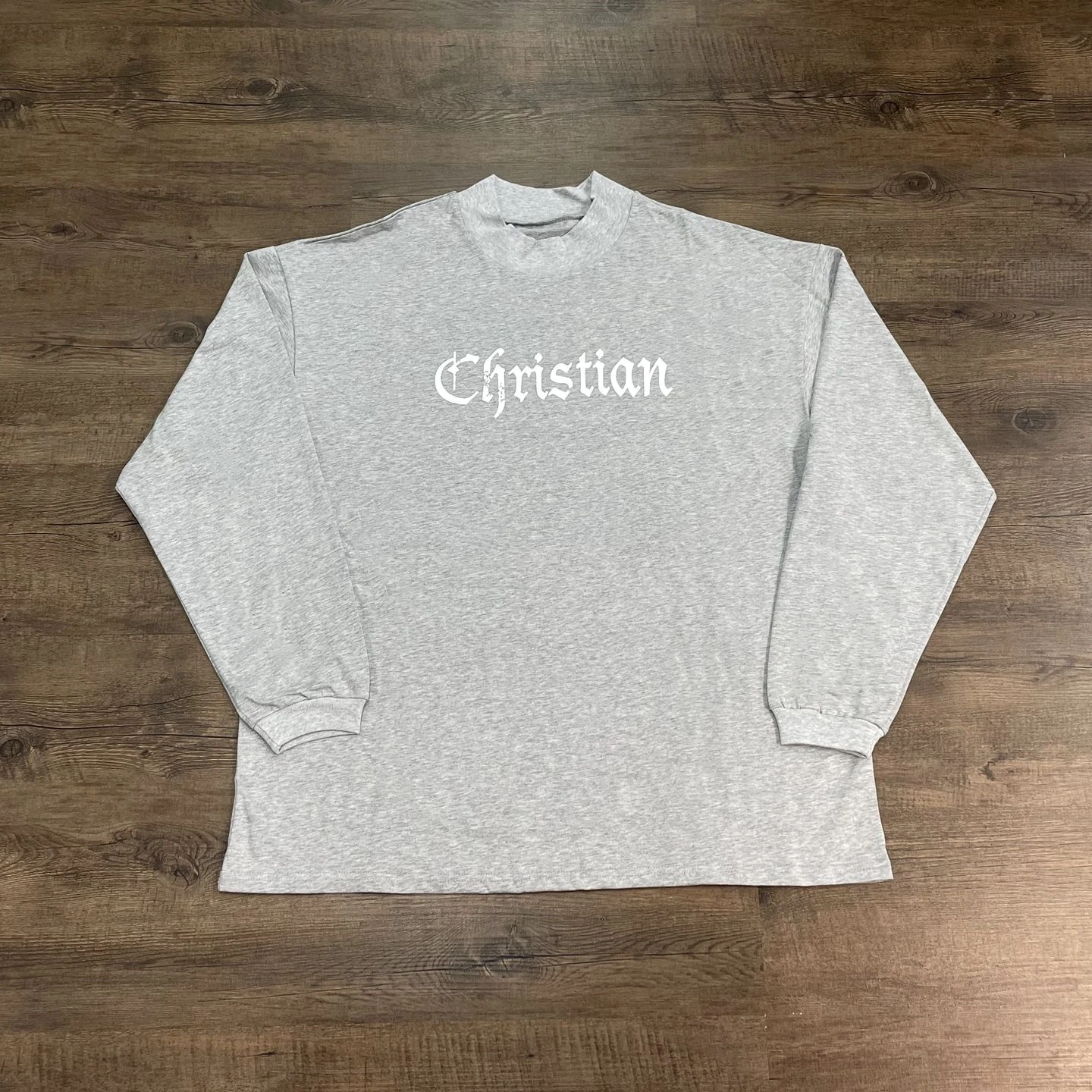 Yao Fashion KANYE WEST Luxury HipHop Oversize Casual Sport Tops Long Sleeve Loose Cleanfit Style T