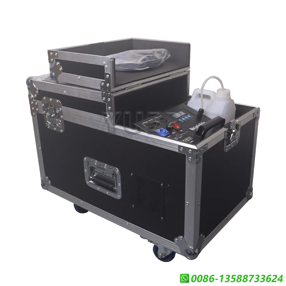 Imagem -02 - Água Nevoeiro Máquina com Controle Remoto Low Deitado Wedding Stage Concert Party dj Equipamento Efeito Especial Cabeças Dmx512 3000w