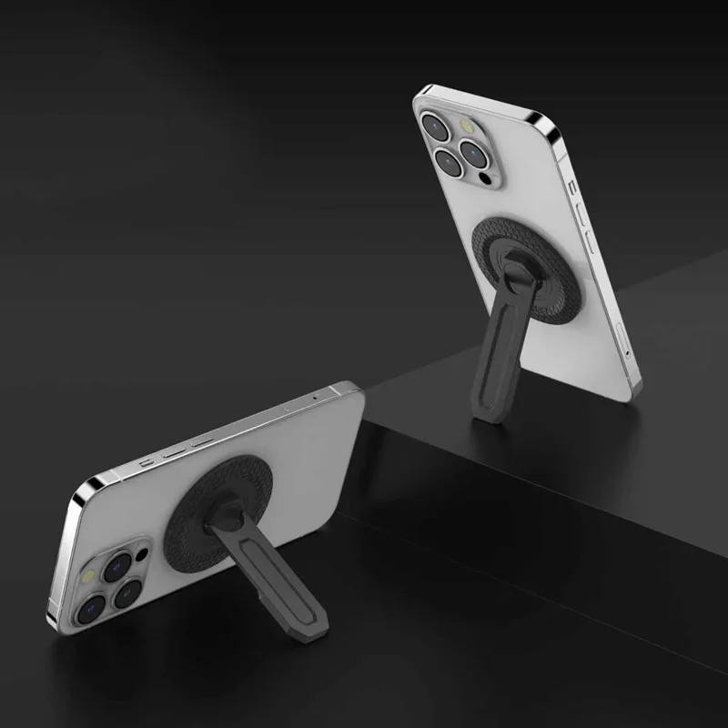 

Новая магнитная подставка для телефона Magsafe из цинкового сплава, настольная подставка, многоугольная вращающаяся декомпрессионная подставка для телефона