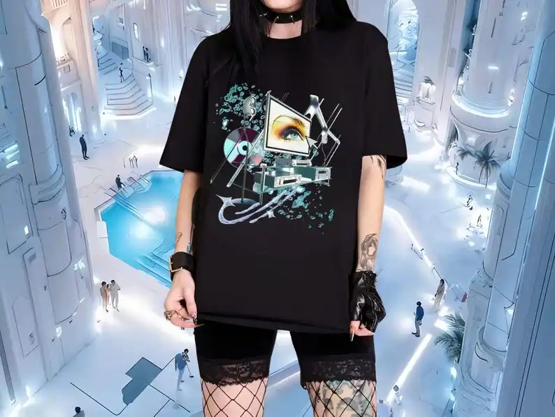Cybercore Alt Kleid…