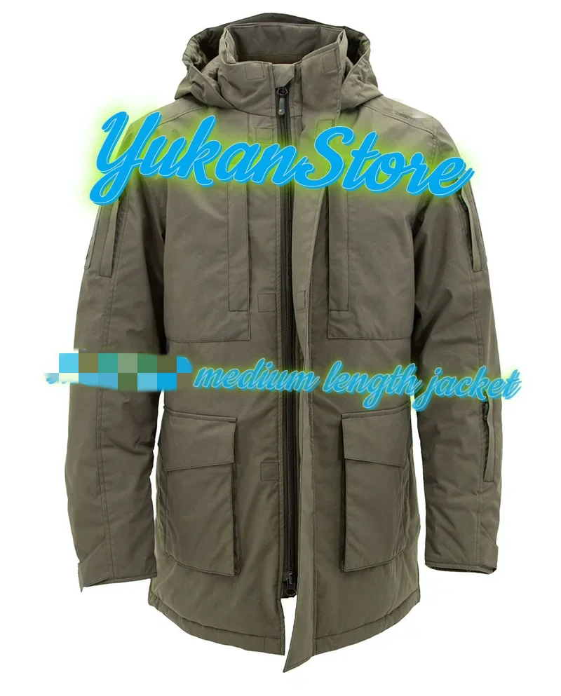 Mid Length Windproof Coat, Warm, Thick, Tactical, Classic