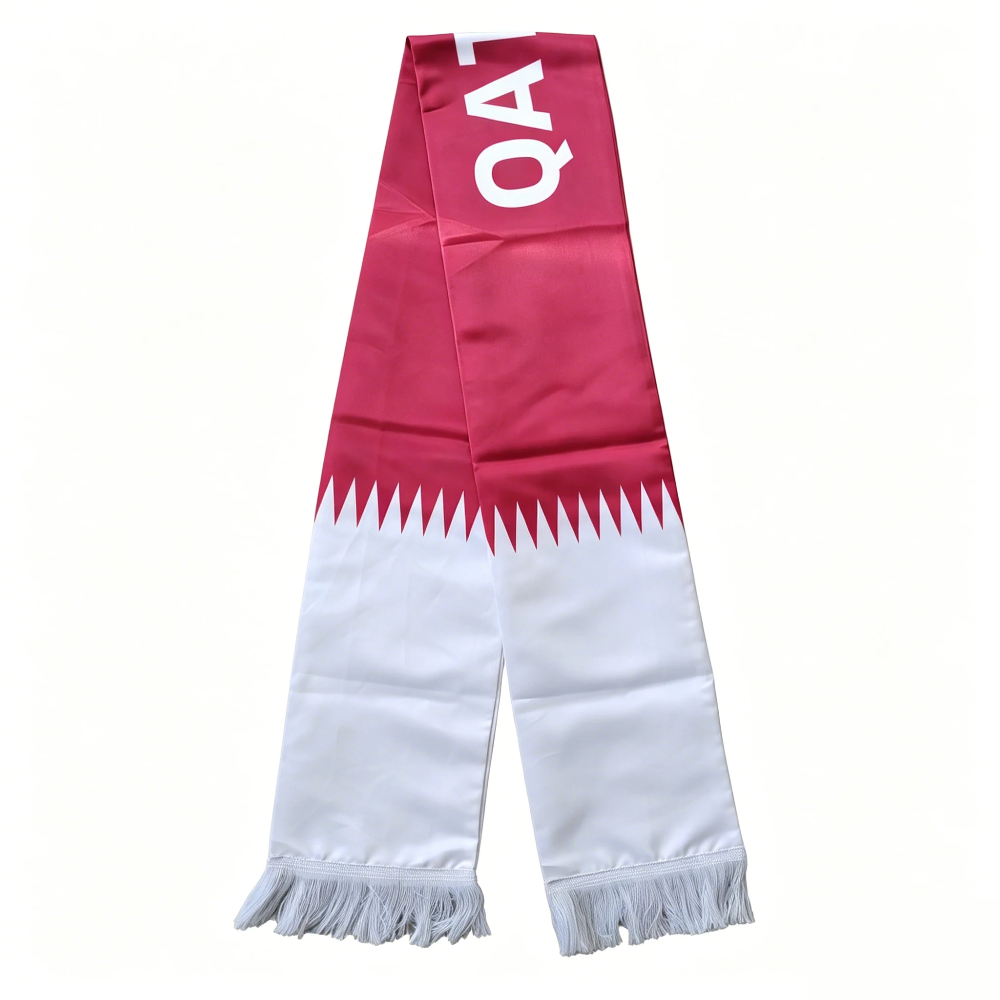 Flagicts 100% Stain Qatar Flags Scarf