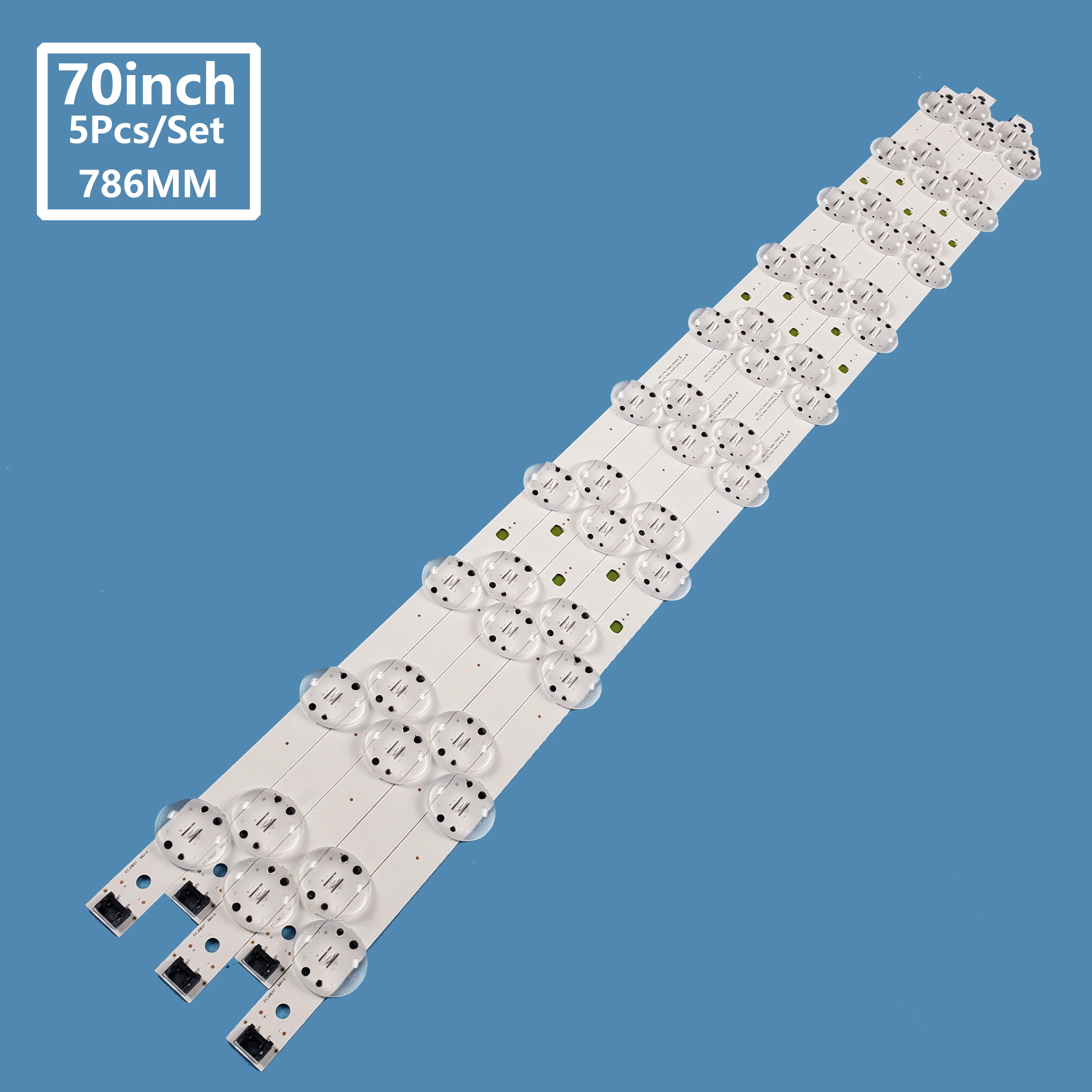 

TV backlight led strip SSC_Y19_Trident_70UM73_REV00 5Pcs/set For Backlight led TV 70um 70UM6970PUA 70UM6970PUA.BUSMLOR 70UM73