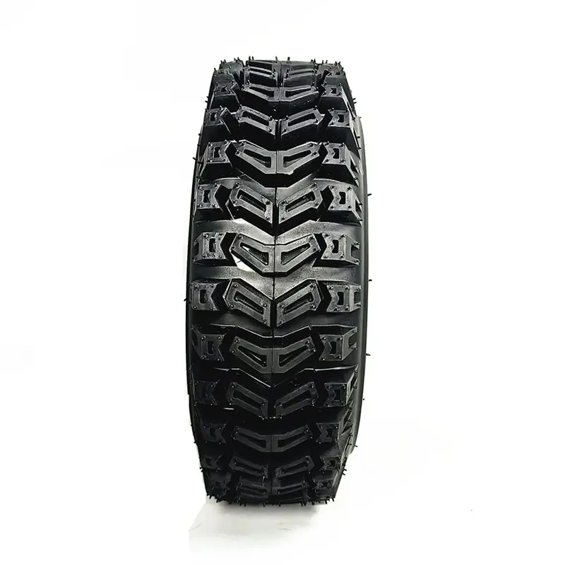 AB61-For Snowplows, ATV, Lawnmowers,And Sightseeing Vehicle Compatible 13X4.10-6 Tubeless Off-Road Tire Thickened Treads 150Mm