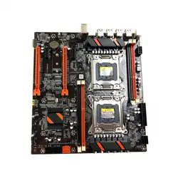 PCマザーボードx79,コンピューターアクセサリ,デュアルCPU,効果的なSata3.0,高速,Lga 2011 4 x ddr3,マザーボード