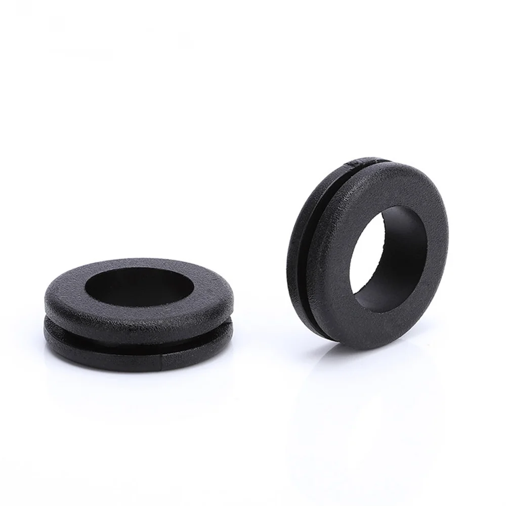 Double-Sided Coil O-Ring Seal Ring Grommets Blakc Rubber Wiring Grommets Ring Cable Dia 3Mm/4Mm/5Mm/6Mm/7Mm/8Mm/10Mm