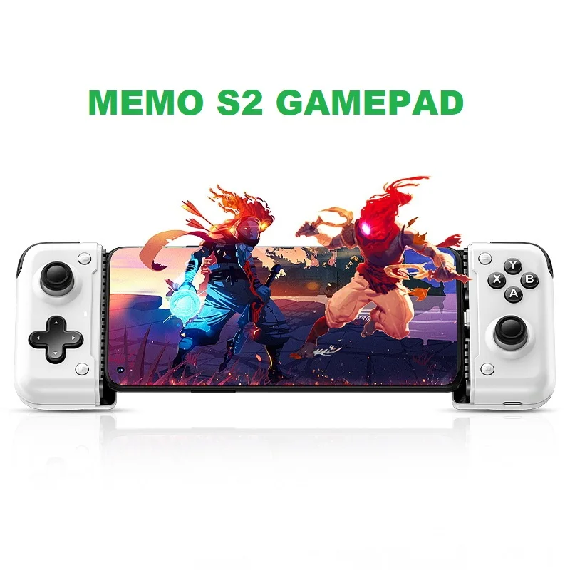 

MEMO S2 Gamepad Andriod Mobile Pro Gaming Controller Protable Moveable Usb Type C Port for iphone 15 Support Bluetooth HID Mode