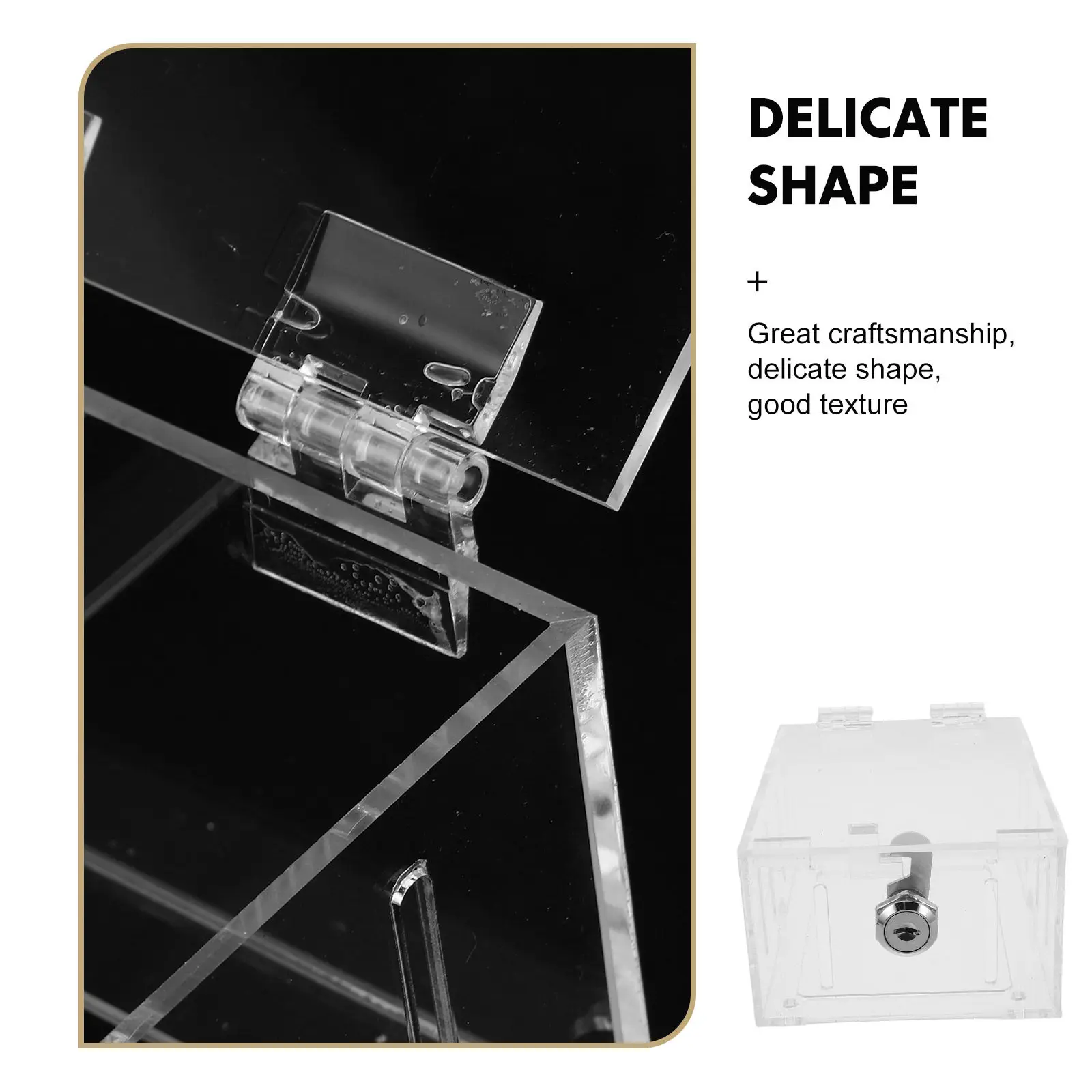 Lockable Thermostat Cover – Clear Acrylic Wall-Mounted Guard for Indoor/Outdoor Temperature Control Protection