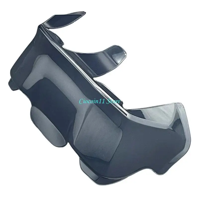 Y1UB Motorcycle Helmets Rear Wing Trim Durably ABS Construction Speed Optimization Tool Mounting Sport Styling