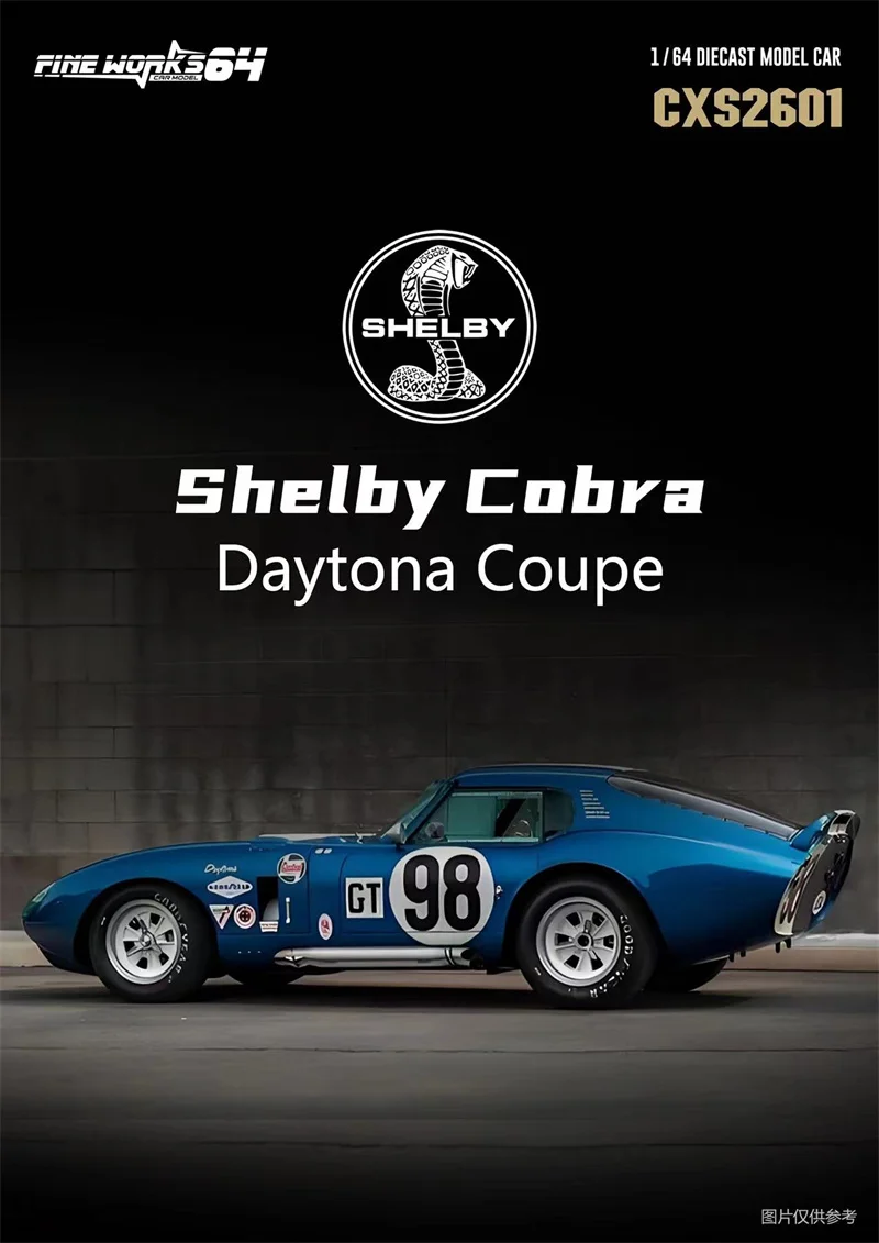 

**Pre-Order** Fine Works64 1:64 shelby Daytona Coupe Limited999 Diecast Model Car