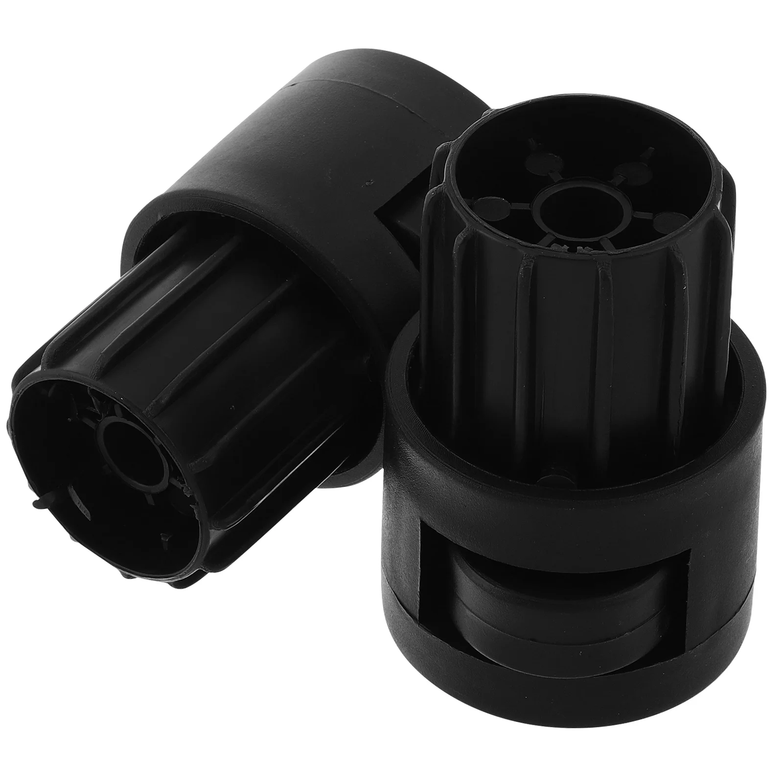 

2 Pcs Outer Round Foot Cover Fitness Equipment Leg Pad Feet Protector Protectors Caster Pads Rubber