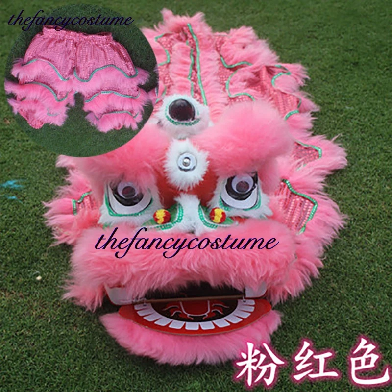 

От 5 до 12 лет, 14-дюймовый китайский костюм талисмана для танца льва WZPLZJ, детский семейный реквизит с героями мультфильмов, наряд, праздничное платье, карнавал, Фехомун