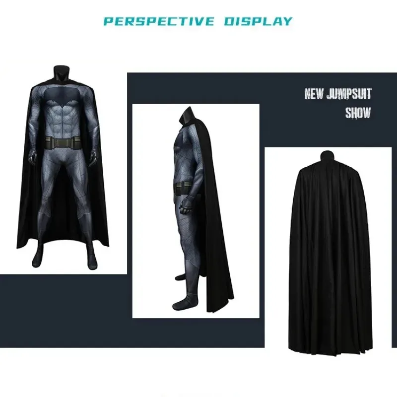DY20Men's Halloween Party Cosplay Carnival Birthday Ball Costume Justice Dawn COS Costume Adult Tight Cloak Mne's Gift25
