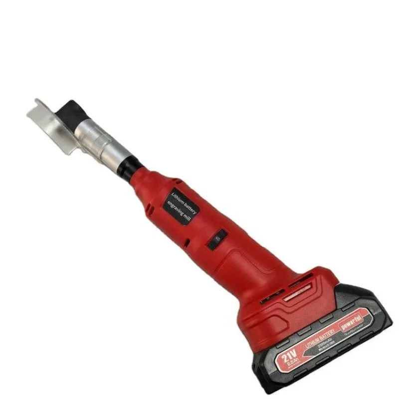 Lithium Battery-powered Cordless Brushless Motor, Micro Carving Long-neck Angle Grinder, Mini Engraving Machine