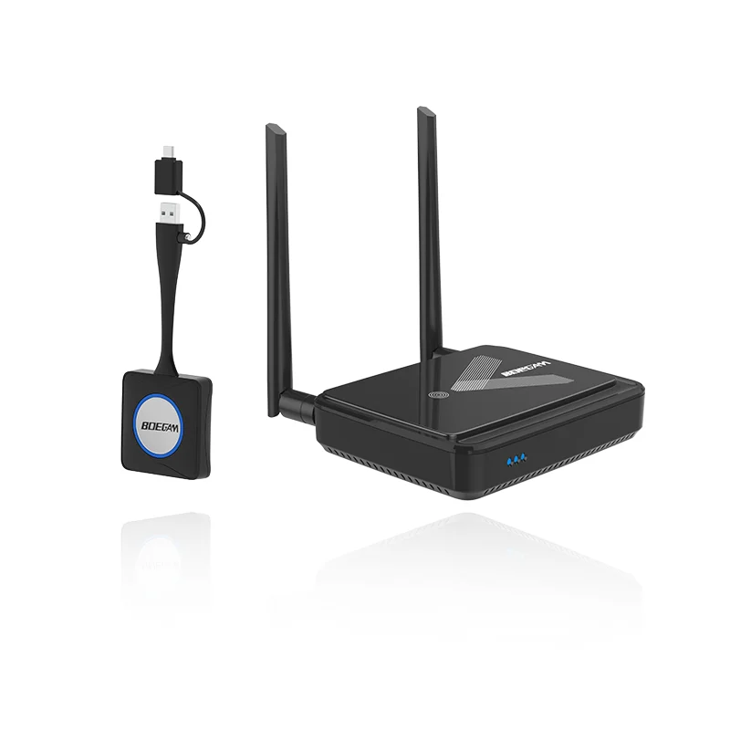 Wireless Presentation System for BYOD No Driver Needed Instant Mirroring for Conference Rooms, Classrooms & Training Centers